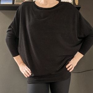 Black Dolman top